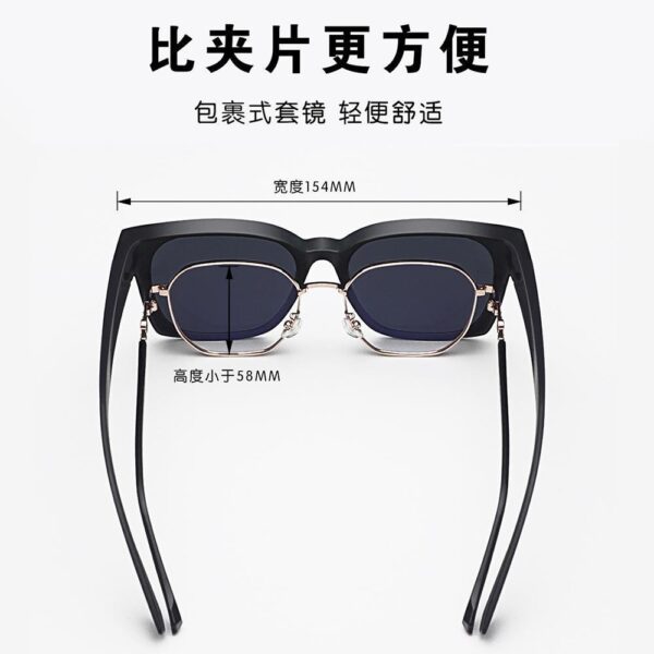 oly-5c95869e36dfb1a6fe47bb301b0b6bd8 Wholesale Sunglasses set glasses for myopia sunglasses men's clip sunglasses men's and women's driving sunglasses can be set myopia glasses