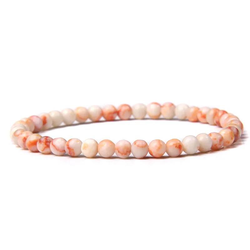 Wholesale Casual Retro Geometric Natural Stone Agate Bracelets In Bulk -