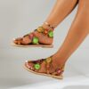 oly-5cae0f4fe30c7c0f315ff9bbc45d319e Wholesale Summer Sandals Ethnic Style Colorful Flat Women's Shoes Large Size Beach Sandals Fragandal