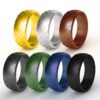oly-5cc1cc793b7fecba1cb341a01c3347f1 Wholesale Popular Fish Scale Pattern Silicone Ring Men's Outdoor Sports Silicone Ring Fishing Ring Ring