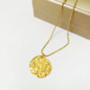 Wholesale Elegant hip hop underwater world necklace pendant 18K gold stainless steel necklace fashionable and elegant