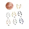 oly-5cd2f6c48e5429ac2d64030abe319b7f Wholesale 316L Stainless Steel Ear Cartilage Rings & Studs Geometric Waterproof Non Tarnish Surgical Steel Unisex