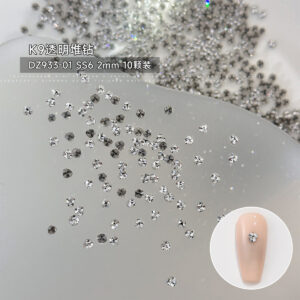 Ss6 transparent stacking drill 2mm (dz933-01)