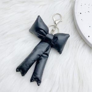 Black Bow Keychain
