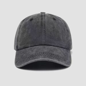 Wholesale Washed Old Peaked Cap Japanese Style Spring and Summer Soft Top Retro Peaked Cap Curved Brim Versatile Casual Outdoor Baseball Cap