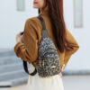 oly-5d054efcf29aa39403833662caf14264 Wholesale bags Commuter Women's Bag Fashionable Leopard Print Chest Bag Waist Bag Shoulder Bag Large Capacity Storage Mobile Phone Bag