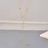 oly-5d09ff06b2d3ba0a4724dbcfbb8f85bb Wholesale 304 Stainless Steel Solid Color PVD Coated 18K Real Gold Plated Simple Style Waterproof Non Tarnish Cable Chain Lobster Trigger Clasp Closure Necklace