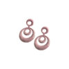 Wholesale Color Geometric Circle Earrings Women Alloy Spray Paint Exaggerated Earrings Fashion Creative Spot Earrings