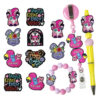 oly-5d7a33720dfd52007c2fbcac831e3c65 Wholesale Drop Glue Silicone Easter DIY Bead Accessories Cartoon Rabbit Bead Pen Stereo Dwarf Beads