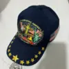 Wholesale Men's Eagle Baseball Cap With Curved Brim Featuring UV Protection, Made Of Polyester With Printing Design