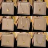 Wholesale 【Hot-Selling Necklace 1】Dongguan Full Titanium Steel Jewelry Light Luxury Fashion Versatile High-End Simple Jewelry With Rhinestones