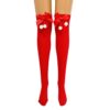 Wholesale Valentine's Day Sexy Silk Stockings All-match Bow Long Socks Japanese Style Sexy Cute Women's Embroidered Thin Over-the-Knee Socks