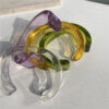 Wholesale Korean Dongdaemun Color Acrylic Bracelet Simple Geometric Transparent Resin Bracelet Jewelry