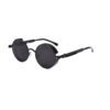 Wholesale Retro Punk Series Sunglasses Men and Women Street Hip-Hop Sunglasses Cross-Mirror Personalized Windshield Glasses 58028