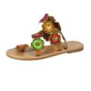oly-5ee147ac5f4fc661d9ae81e1e9544a4f Wholesale Summer Sandals Ethnic Style Colorful Flat Women's Shoes Large Size Beach Sandals Fragandal