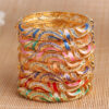oly-5f19d8cffcac067633a7f8d0980a5cf2 Wholesale Authentic Cloisonne Retro Diamond Bracelet Ethnic Style Green Crystal Simple Jewelry Manufacturer Popular Direct Sales