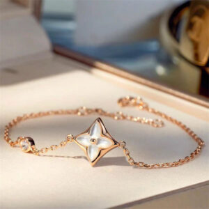 S043-champagne gold + white mother-of-pearl (bracelet)
