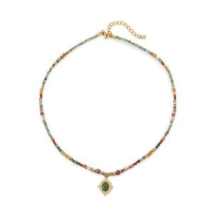 Phoenix turquoise necklace xl-1116dy01