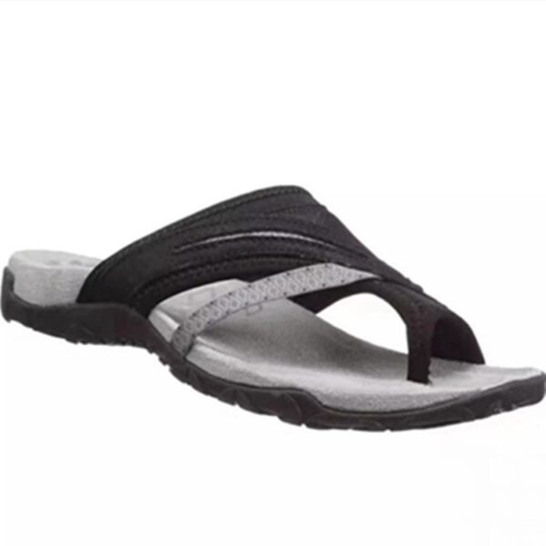 oly-5f88c1df2c3042d988ce2999509e3f27 Wholesale Summer Women’s Shoes Comfortable Toe Flat Slippers Women’s Color-matching and Slippers