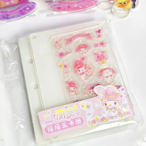 20 sheets 3inch inner pages (can hold 40 small cards) / Melody card book (including pieces)