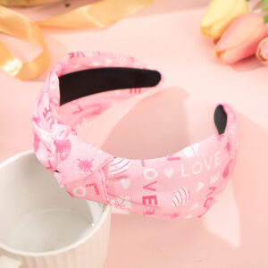 39cmlove knotted headband pink