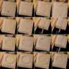 Wholesale PVD Coated Real Gold Plated Solid Color Titanium Steel Basic Waterproof Non Tarnish Titanium Steel Bracelets