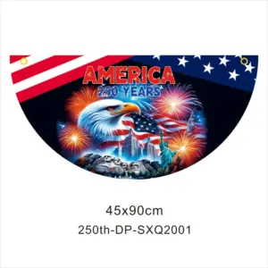 45*90CM Fan-shaped Flag / 250th-DP-SXQ2001