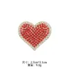 Wholesale Luxurious Full Diamond Heart Shaped Lapel Pins Fashionable Versatile Clothing Accessories For Women Teacher's Day Gift