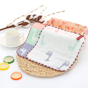 Giraffe / 25*25 square towel