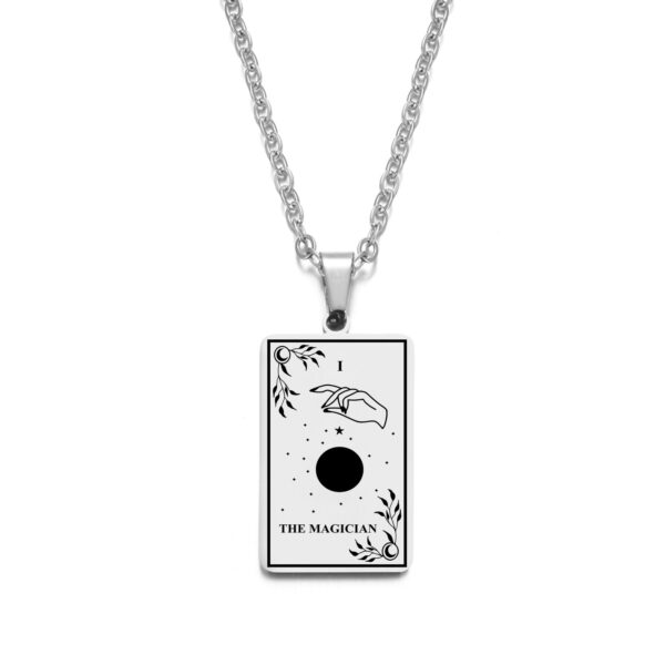oly-608f68c2544899261c3099c4fa6d8054 Wholesale The Empress tarot pendant pendant necklace stainless steel necklace wholesale and retail