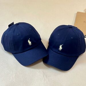 Pol navy blue and yellow letters / Adjustable (54-61cm)