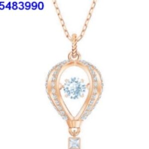 Smart rose gold balloon necklace