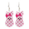 oly-60bf7ae8474aea11a6ad087f4178a5d2 Wholesale Supply Resurrection Acrylic Shiny Element Earrings Rabbit Mushroom Moon Happy Easter Earrings