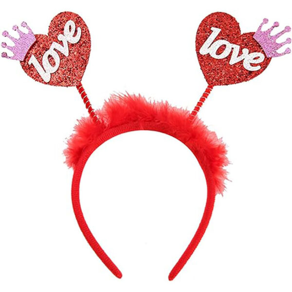 oly-60e645456c4f19fc7b49eaf86a650c40 Wholesale Headband Valentine's Day Headband Bachelorette Party Dress up Headband Hairband Wedding Prom Decoration Photo Props