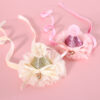 oly-6157fba453b9b3ab4120c39bea52049f Wholesale Pet Cat Dog Fairy Lace Sequins Stereo Birthday Hat Five-pointed Star Headdress Bow Wedding Princess