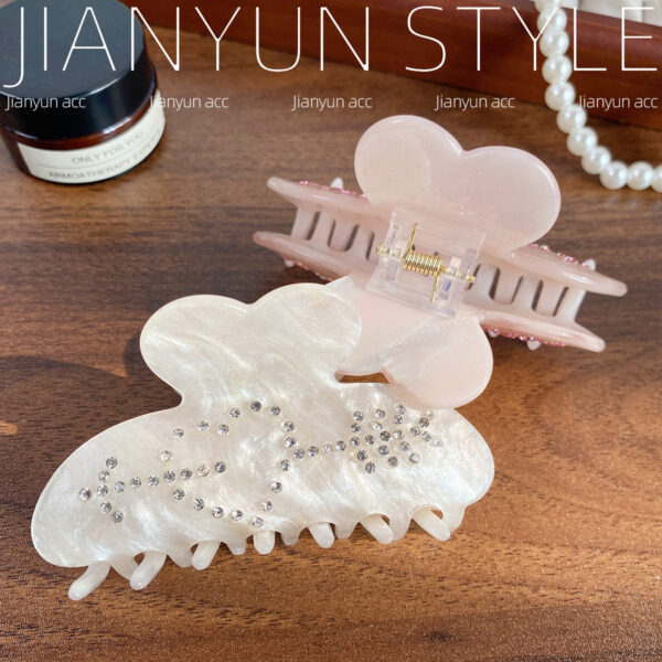 oly-615ce090b8e1e89aa7e4094c7dcdcf7b Wholesale Valentine's Day Love Clip Acrylic Shark Clip Dopamine Light Luxury Style Casual Temperament Fashion Hair Clip Headwear for Women