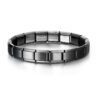 oly-61810ddf514704f05c8405cb1233f508 Wholesale in stock Module Stitching Bracelet diy Stainless Steel Jewelry Combination Elastic Bracelet