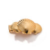 Wholesale Summer High-grade Niche Marine Style Alloy Headwear Large Scallop Texture Striped Hairpin Hair Accessories for Women