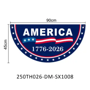 45*90CM Fan-shaped Flag / 250TH026-DM-SX1008