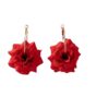 Wholesaleelegant fashion gentle romantic creative red rose earrings ladies gift earrings