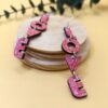 oly-61e1c3c775fbb1ec8ea192a5a8a280ac Wholesale Romantic Valentine's Day Earrings Pink Love Rose LOVE Cupid Bear Simple Distinctive Earrings