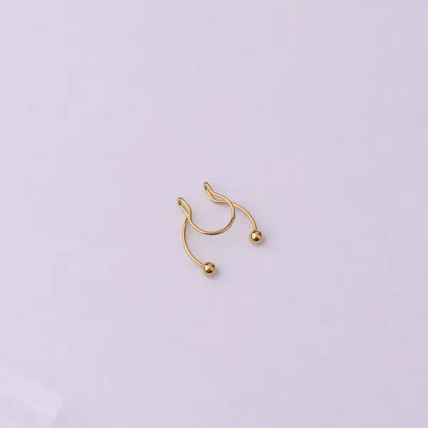 oly-61f7c25c4cd6033eed57b52882e12931 Wholesale 316L Stainless Steel Ear Cartilage Rings & Studs Geometric Waterproof Non Tarnish Surgical Steel Unisex