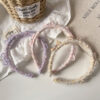 Wholesale style dreamy plush bow hairband sweet atmosphere velvet bow tie headband girl's all-match headdress hair