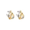 Wholesale 1 Pair Simple Style Classic Style Color Block Plating Copper Gold Plated Ear Studs