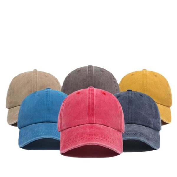 oly-621741baa80e823189fa0b08eb568b02 Wholesale Coated Washed Cap with Embroidered, Vintage Dad Hat, Soft Top Baseball Cap, Retro Plain Baseball Cap
