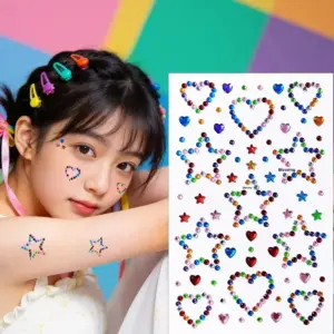 Heart-shaped Five-pointed Star - Mixed Colors