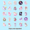 oly-6240d906b3e27e021d91dfcdf54dc0a4 Wholesale 50 high-value fantasy unicorn series wholesale stickers fairy tale cartoon stickers best seller