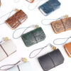 Wholesale Super mini pocket notebook Creative cowhide handmade jewelry notepad multi-purpose mini leather TN Journal Book