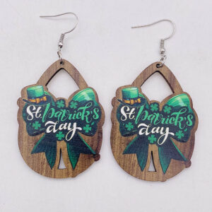JE1207D / Wooden earrings