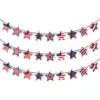 oly-62717d229ec7aee5e9b541c53ce48ad3 Wholesale Independence Day National Celebration Decoration Customizable Five-Pointed Star American Flag Bunting Holiday Decorations